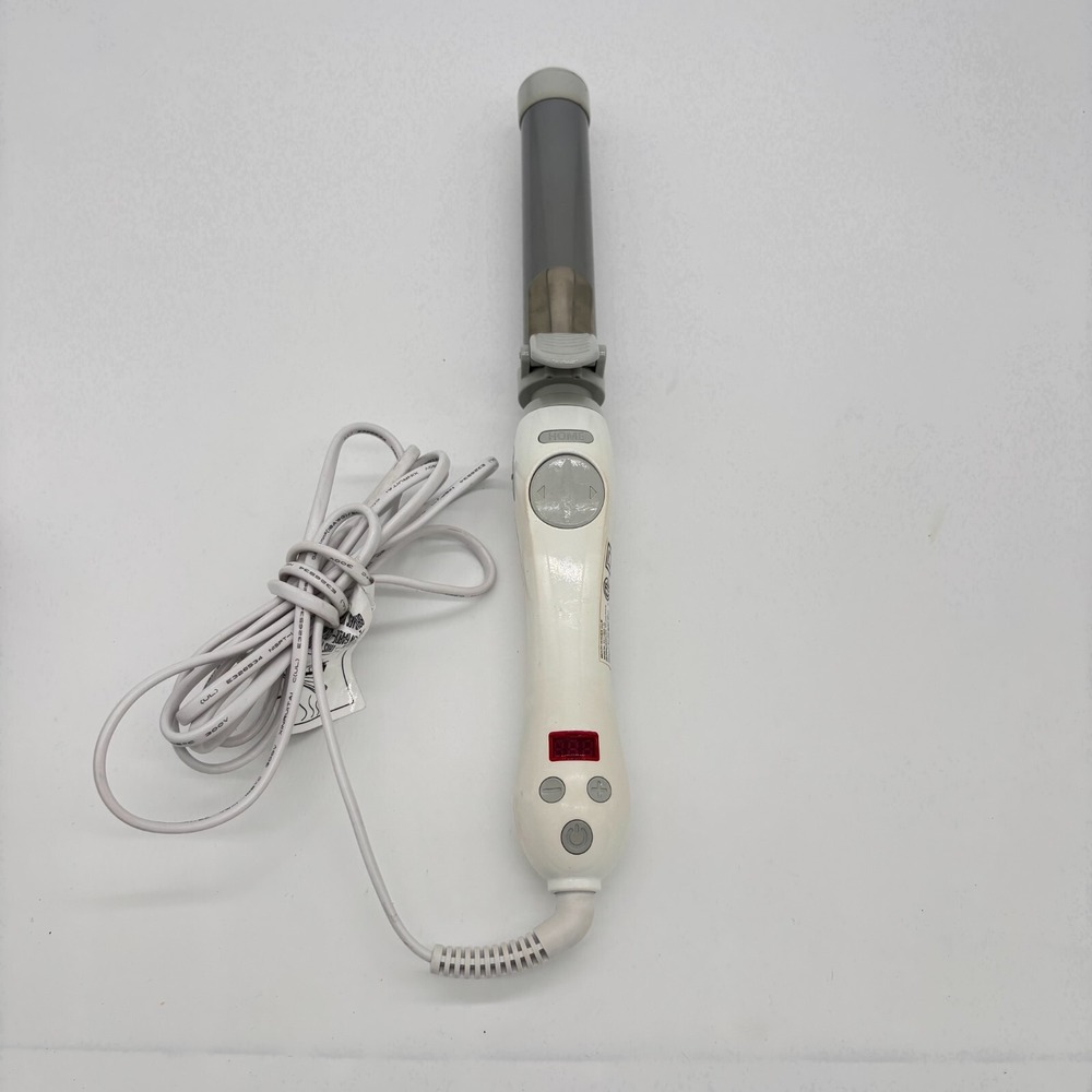 The Beachwaver Co. White and Gray Curling Wand